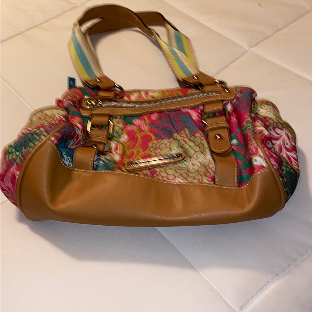 Lily Bloom Pink Floral Purse